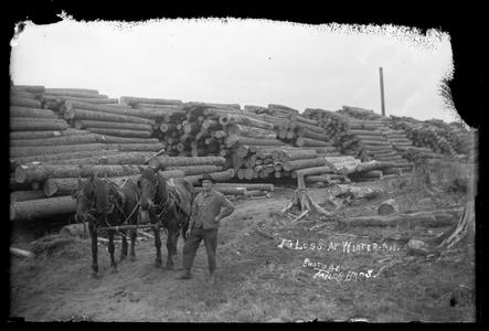 The logs at Winter- Wis.