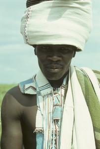 People of South Africa : Manzididi, Xhosa man with beads
