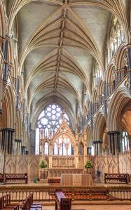 Lincoln Cathedral interior sanctuary