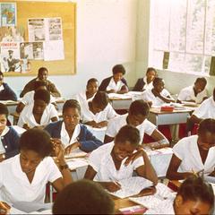 High School Classroom in Kawambwa