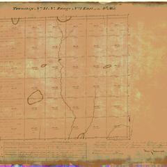 [Public Land Survey System map: Wisconsin Township 31 North, Range 01 East]