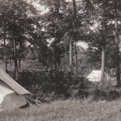 Camp at Court Orielles Lake