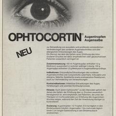Ophtocortin augentropfen Augensalbe advertisement