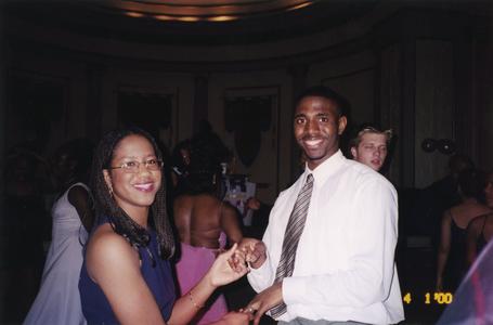 Students dancing at 2000 Ebony Ball