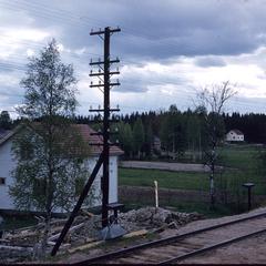 Finnish countryside from train