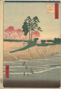 Goten Hill at Shinagawa, no. 28 from the series One-hundred Views of Famous Places in Edo