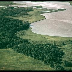 Aerial view of Cherokee Marsh