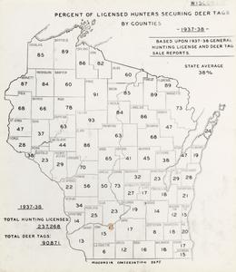 Deer census map