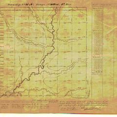 [Public Land Survey System map: Wisconsin Township 21 North, Range 09 West]