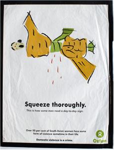 Squeeze thoroughly--this is how some men read a day-to-day sign