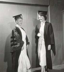 Graduation gowns past and present