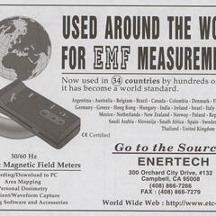 Electric & Magnetic Field Meters advertisement