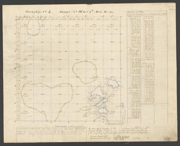 [Public Land Survey System map: Wisconsin Township 04 North, Range 16 East]