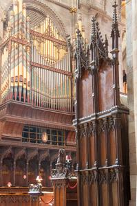 Hereford Cathedral interior choir