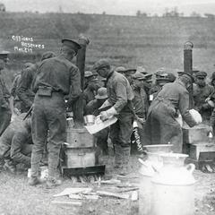 Officers Reserves cooking