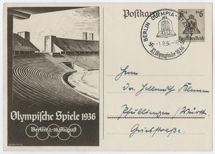 Olympische Spiele 1936 Berlin 1.-16. August
