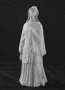Statuette of Draped Woman in Tanagra Style