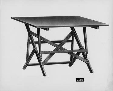 Trestle drawing table