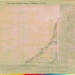 [Public Land Survey System map: Wisconsin Township 38 North, Range 20 West]