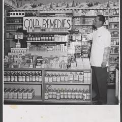 Rexall Drug Cold Remedies display