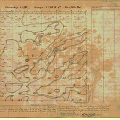 [Public Land Survey System map: Wisconsin Township 12 North, Range 12 East]