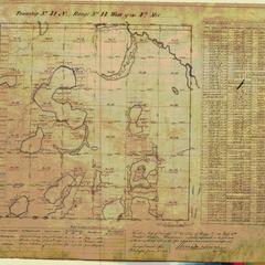 [Public Land Survey System map: Wisconsin Township 41 North, Range 14 West]