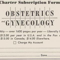 Obstetrics and Gynecology advertisement