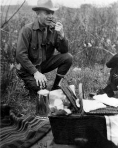 Aldo Leopold at picnic