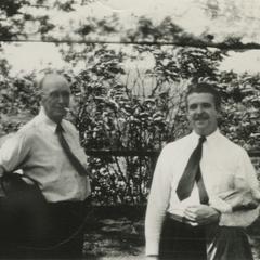 William (Cap) Berigan and his son Bunny Berigan