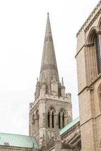 Chichester Cathedral exterior crossing tower
