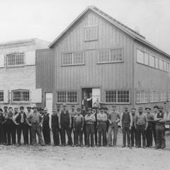 Original building of the Hamilton Manufacturing Company