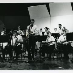 Jazz Band performing at Christmas concert