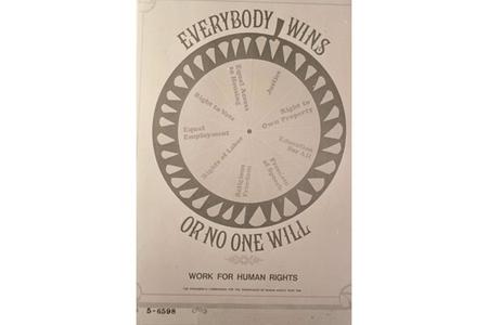 "Everybody wins or no one will. Work for human rights."
