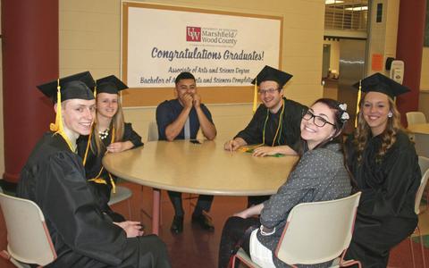 Graduates, University of Wisconsin--Marshfield/Wood County, 2015