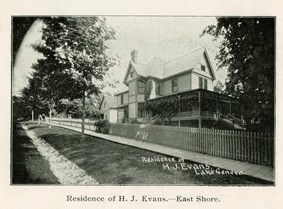 Residence of H. J. Evans