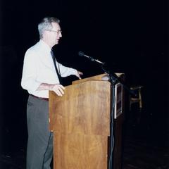 Chancellor David Ward at 2000 MCOR