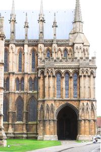 Lincoln Cathedral southwest transept and Galilee porch