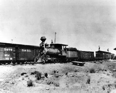 Railroad Station, Tres Piedras, New Mexico