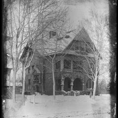 Gottfredsen's residence - snow scene