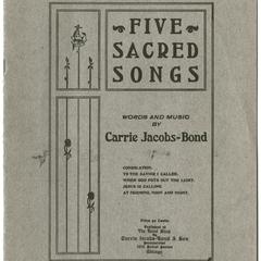 Five sacred songs