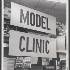 "Model Clinic Builds Sales"