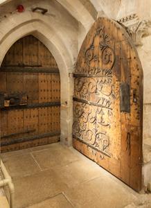 Wells Cathedral interior undercroft