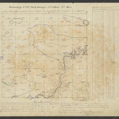 [Public Land Survey System map: Wisconsin Township 12 North, Range 07 East]