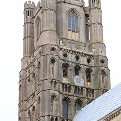 Ely Cathedral east side of west tower