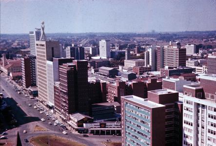 Suburb of Salisbury (Harare) Looking from Livingston House