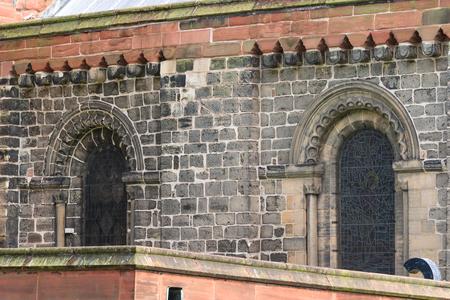 Carlisle Cathedral nave aisle windows