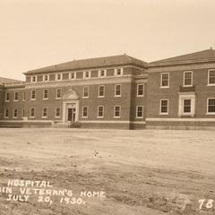 The new hospital, Wisconsin Veterans' Home, dedicated July 20, 1930