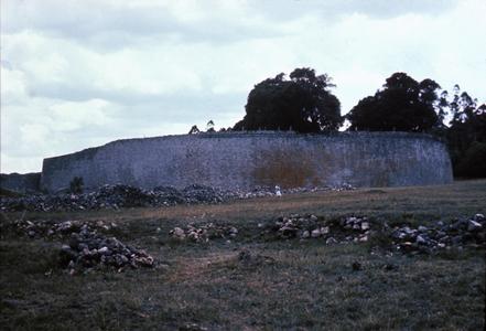 Distance View of the Temple at Great Zimbabwe