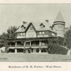 Residence of H. H. Porter-West Shore