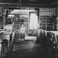 Interior of Joseph Mann Library 1902
